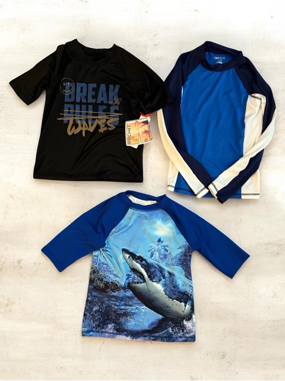 Set of 3 Kids Boys Shirts - 3-Pack
